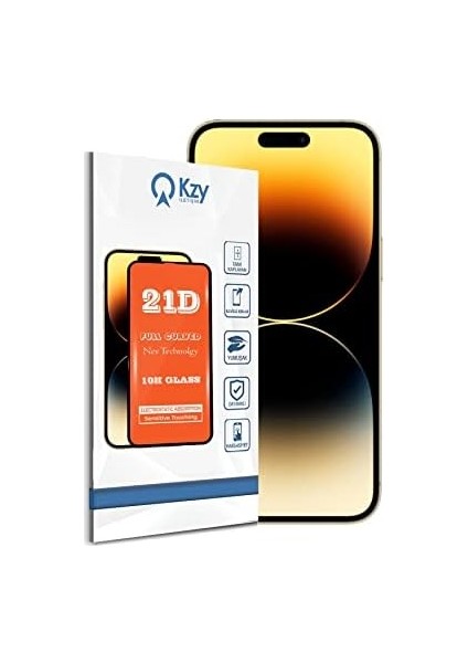 Iletişim 14 Pro Tam Kaplayan 21D Temperli Ekran Cam modelleri