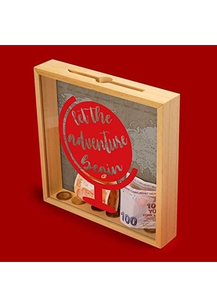 Başlasın Tasarımlı Ahşap Kumbara fiyatları