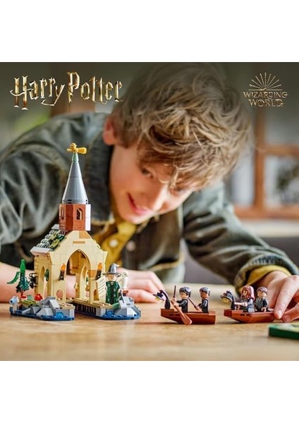 Potter Hogwarts Şatosu Kayıkhanesi 76426 – 8 Yaş ve Potter Hayranları Kız ve Erkek Çocukları Için 7 Minifigür Içeren Yaratıcı Oyuncak Yapım Seti, Doğum Günü Hediyesi Fikri (350 Parça) fiyatları