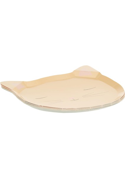 - Cat Plates - Kedi Tabaklar - 8&apos;li