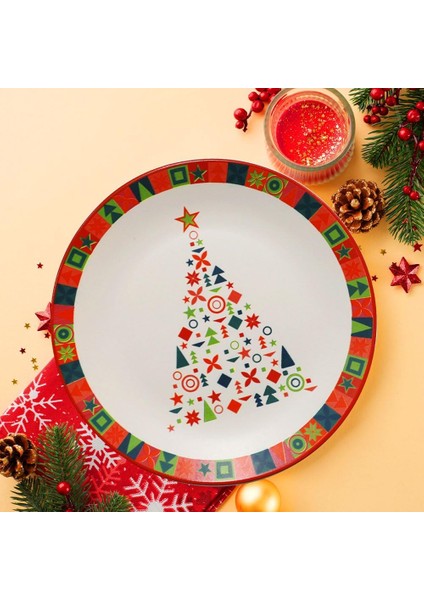 New Çam Servis Tabağı 26 cm 21652