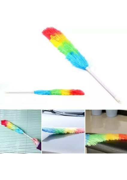 Gökkuşağı Renkli Toz Alma Püskülü CLKN-1849