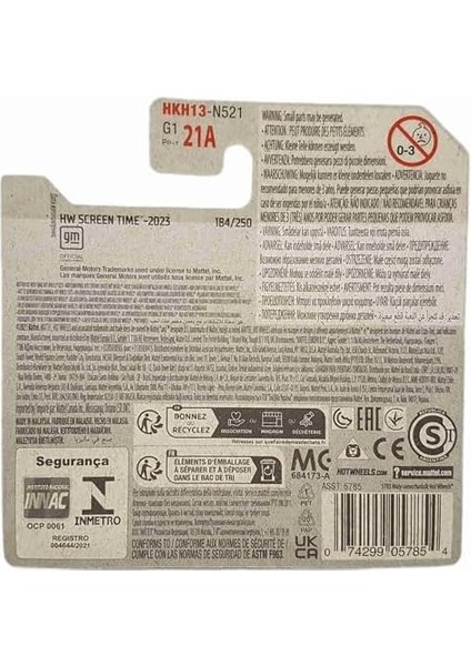 - 2024 Gmc Hummer Ev - Hw Screen Time 10/10 - HKH13 - Short Card - The Movie - Gm - 2023 fiyatları