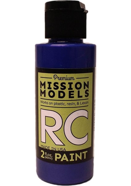 Models MMRC-030 Su Bazlı Rc, 2 Oz Şişe, Yanardöner Mavi