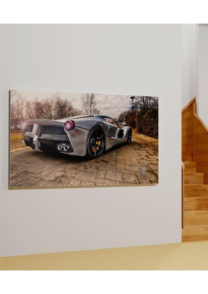 Kanvas Tablo Spor Araba Laferrari Dekoratif Kanvas Tablo 60 x 90