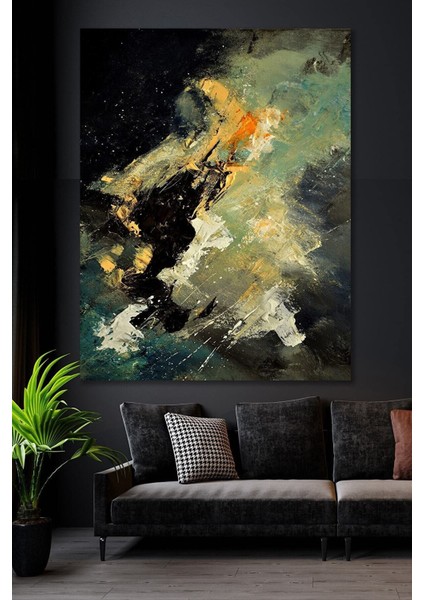 Dark Gökyüzü Sürreal Kanvas Tablo 70 x 100 cm