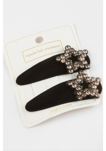 Yıldız Taşlı Çıtçıt Toka 2 Adet