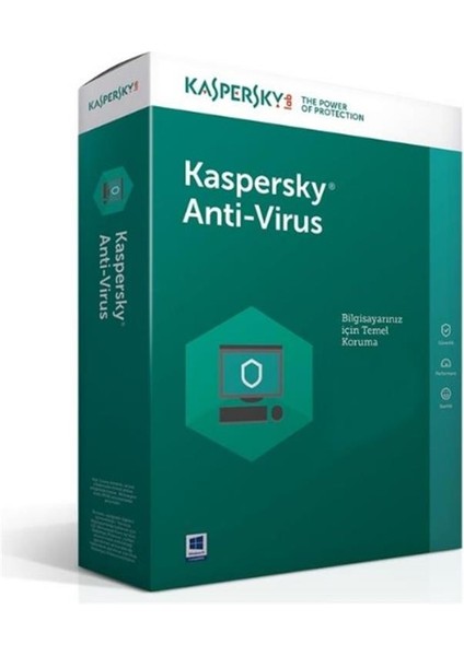 Kaspersky Antıvırus 5 Kullanıcı 1 Yıl