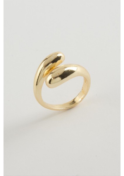 Oval Metal Yüzük