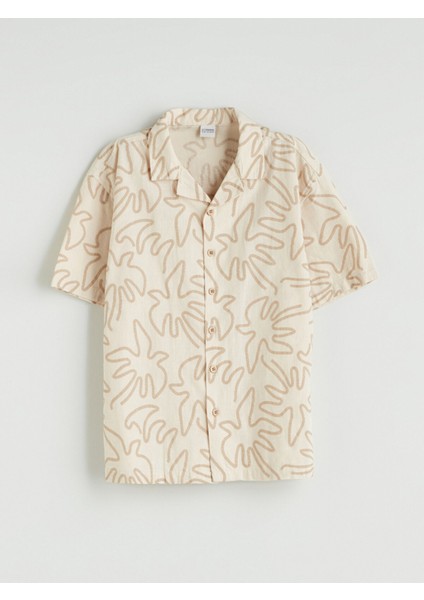Yeni Sezon Desenli Erkek Çocuk Gömlek