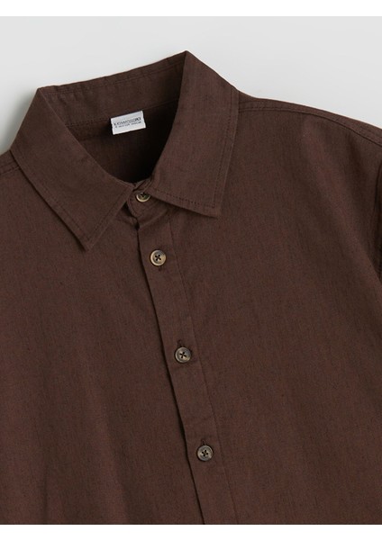 Yeni Sezon Keten Karışımlı Erkek Çocuk Gömlek fiyatları