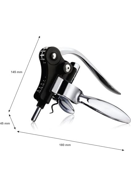 Vin Tirbuşon Yatay, Kollu Tirbuşon, Şarap Açacağı, Şişe Açacağı, Siyah, 66514606 fiyatları