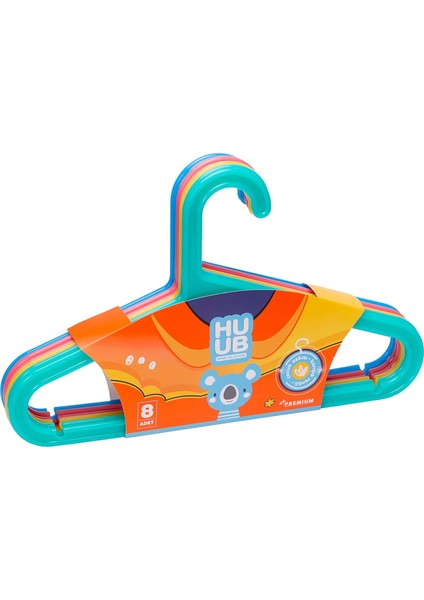 Plastik Çocuk Askısı, Askısı, Renkli Askı, Slim Askı (, Adet, 24)