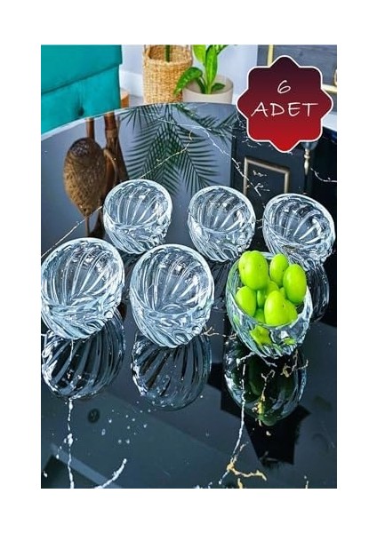 Life 6 Lı Cam, Sosluk, Reçellik, Sunumluk Kase MIT1174 fiyatları