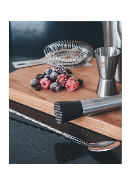 Vin Bar ve Kokteyl Kaşığı, Bar Kaşığı, Gümüş, 27,7 x 3,4 x 2 cm fiyatları