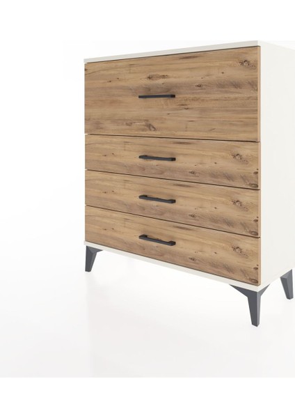 Arges Şifonyer 4 Çekmeceli 88X30X96 Aytaşı-Çam modelleri