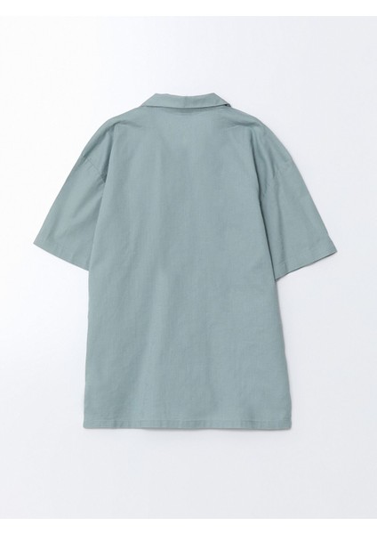 Yeni Sezon Keten Karışımlı Erkek Çocuk Gömlek modelleri