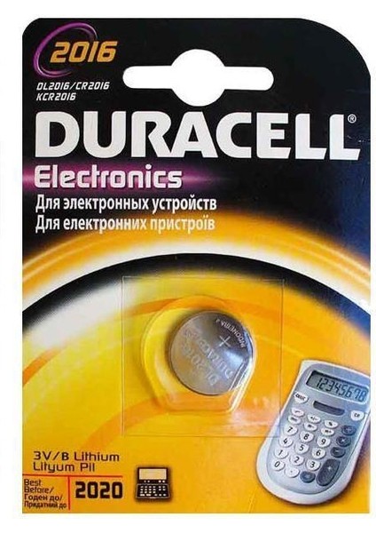 Duracell Cr 2016 Lityum Pil 3 Volt