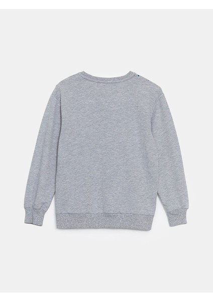 Yeni Sezon Bisiklet Yaka Baskılı Erkek Çocuk Sweatshirt fiyatları