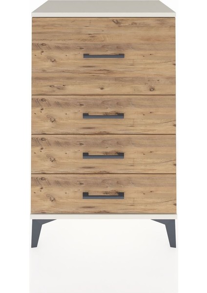 Hyperion Komodin 4 Çekmeceli 60X44X96 Aytaşı-Çam