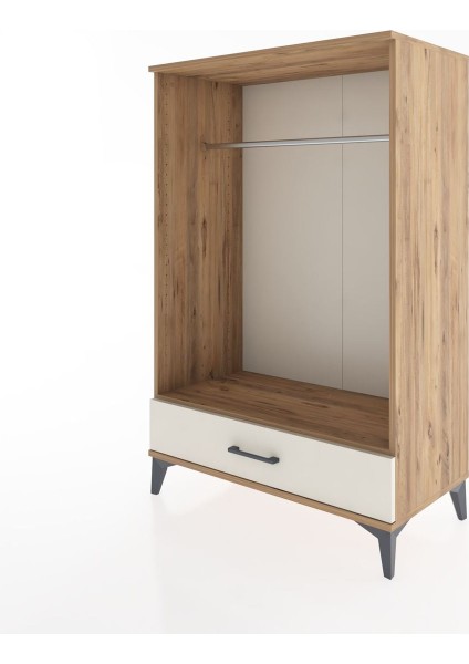 Hyperion Dolap Tek Raflı Tek Çekmeceli Tek Askılı 88X44X134 Çam-Aytaşı modelleri