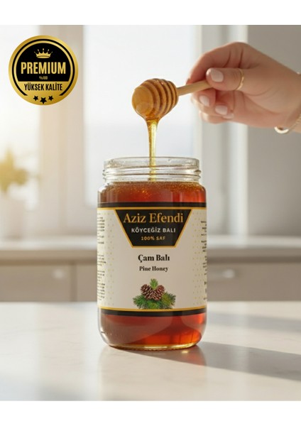 Premium Köyceğiz Çam Balı 850 G Cam Kavanoz