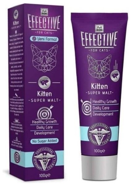 Effective Kitten Büyüme Destekleyici Yavru Kedi Malt Macunu 100 gr