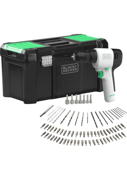 + Reviva 12 V Akülü Matkap REVDD12ALTB (Sürdürülebilir Matkap%50 Geri Dönüştürülmüş Plast