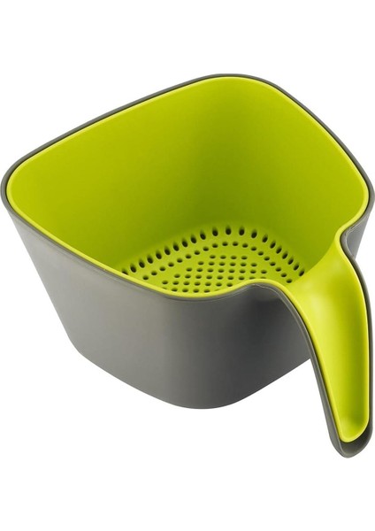 Çift Süzgeç Gri/yeşil