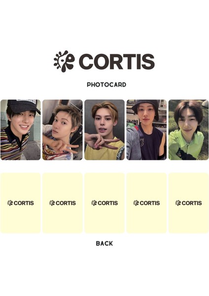 Cortıs '' Color Outside The Lines '' Photocards Set 1