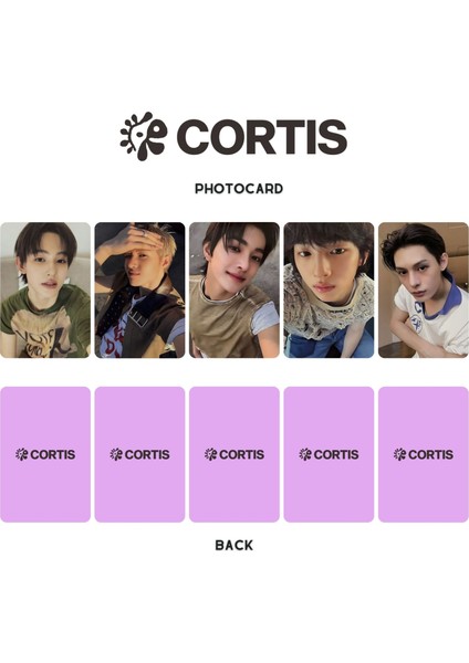 Cortıs '' Color Outside The Lines '' Photocards Set 2