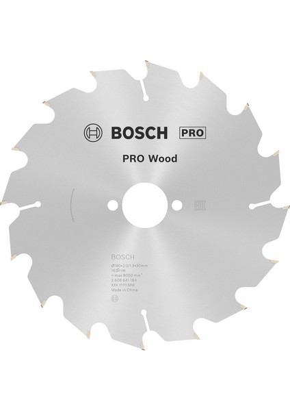 Professional Accessories Daire Testere Bıçağı, Gri, 1 Adet