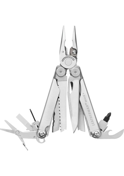 W Plus - 18 Pratik Aletli Yüksek Kaliteli Cep Çok Işlevli Alet - Kendin Yap, Açık Hava Etkinlikleri ve Kamp Için Temel Çok Amaçlı Alet - Naylon Kılıflı