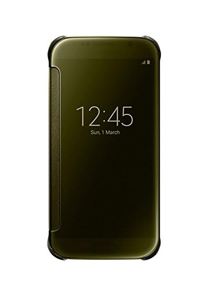 S6 Orjinal Clear View Cover - EF-ZG920BFEGWW modelleri