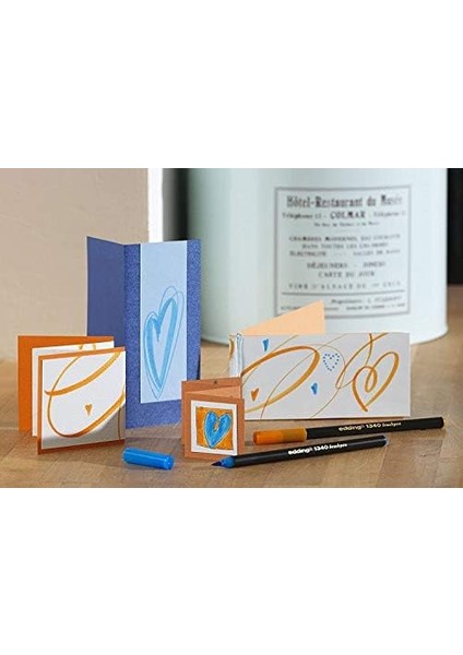 1340 Fırça Uçlu Keçeli - 10&apos;lu Set - Renkli, Parlak, Narin Renkler - Esnek Fırça Ucu fiyatları