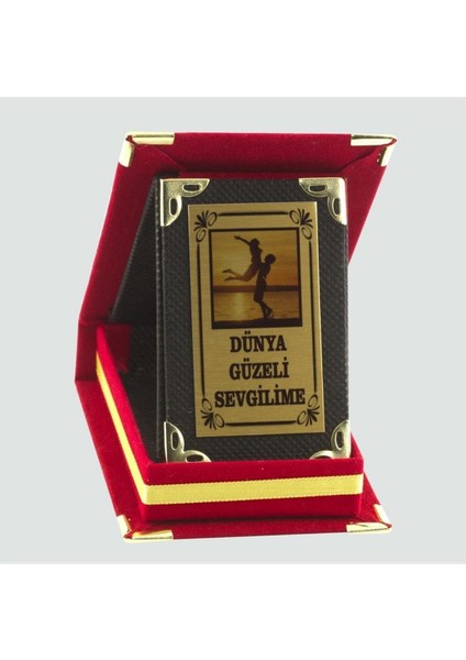 Dünya Güzeli Sevgilime Plaketi