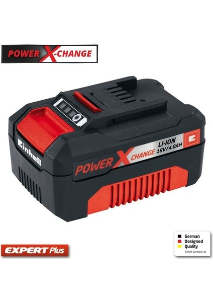 Einhell Power X-Change Li-On Akü 18 Volt 4,0 Ah
