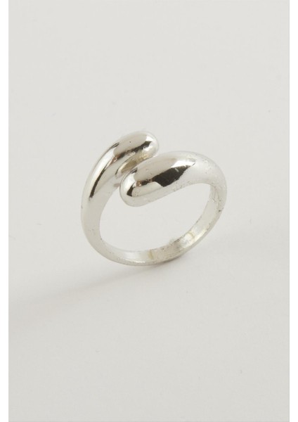 Oval Metal Yüzük