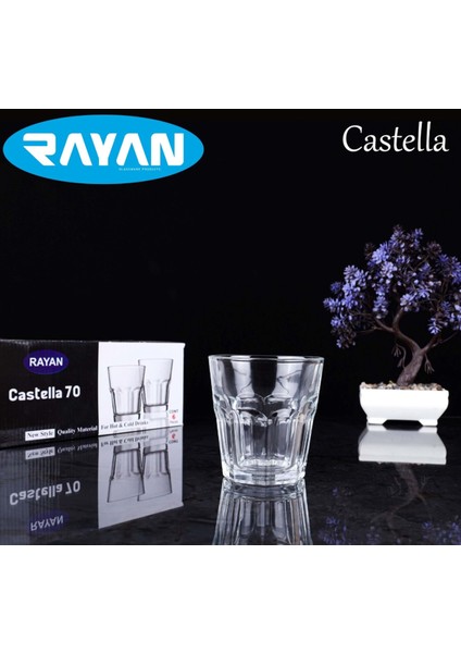 Castella 70 Model 6'lı Su Bardağı ROYALEKS-81732