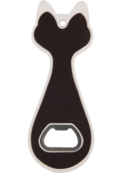 Miyav Kedi Mıknatıslı Şişe Kapak Açacağı, Kedili Açacak Buzdolabı Magnet Siyah, 5.5X14 Cm, Seramik Kaplama fiyatları