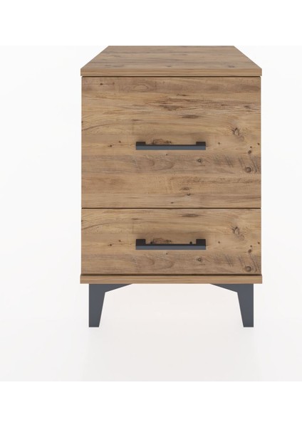 Hyperion Komodin 2 Çekmeceli 44X44X64 Çam-Çam