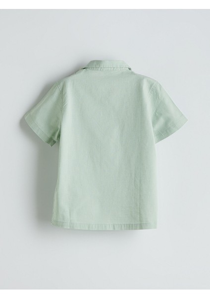 Yeni Sezon Keten Karışımlı Erkek Çocuk Gömlek modelleri