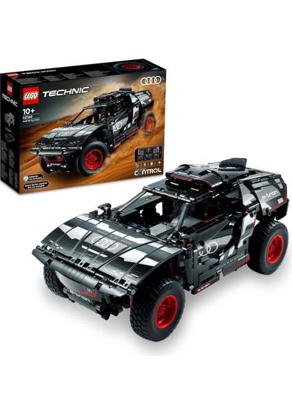 Rs Q E-Tron 42160-10 Yaş ve Üzeri Uzaktan Kumandalı Ralli Arabalarını Seven Çocuklar Için Yaratıcı Oyuncak Yapım Seti (914 Parça)