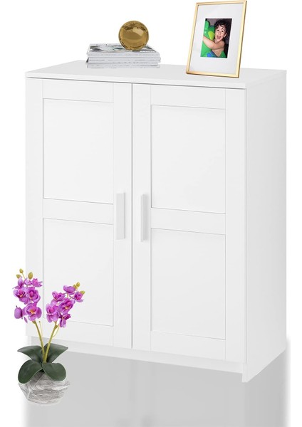 KNS-104 Beyaz 2 Kapaklı Konsol