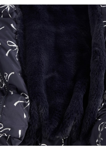 Kız Bebek Lacivert Cozy Puffer Şişme Mont fiyatları