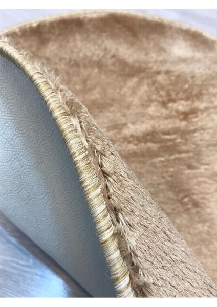 Kahverengi Peluş Post Çift Kafa, Yıkanabilir, Kaymaz Taban, Konforlu Halı Yolluk modelleri