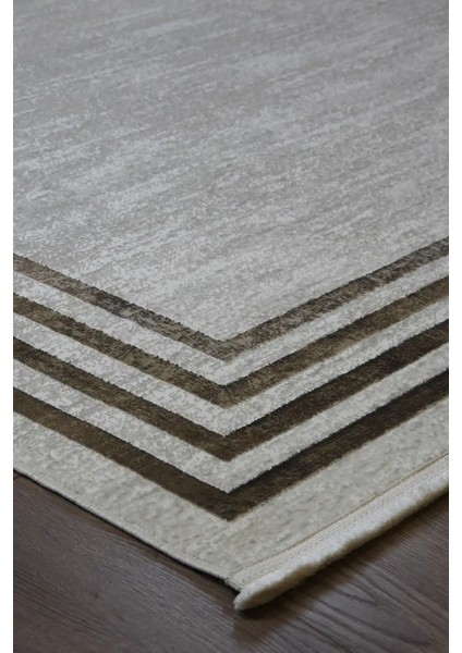 Puits Çerçeveli Krem Polyester Makine Halısı fiyatları