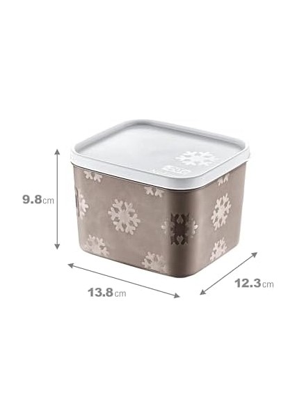 2&apos;li Set No Frost Saklama Kabı Terra 1250 ml fiyatları