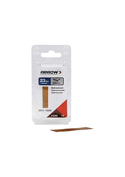 AR23G20 20MM 1000 Adet Profesyonel Başsız Çivi fiyatları