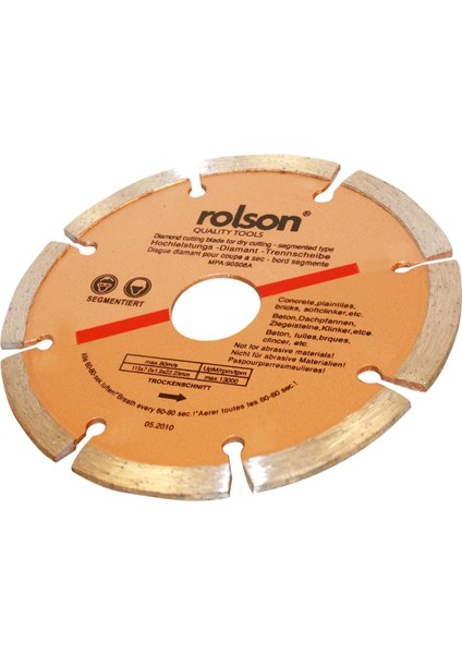 24394 115 mm Tipped Segmented Blade